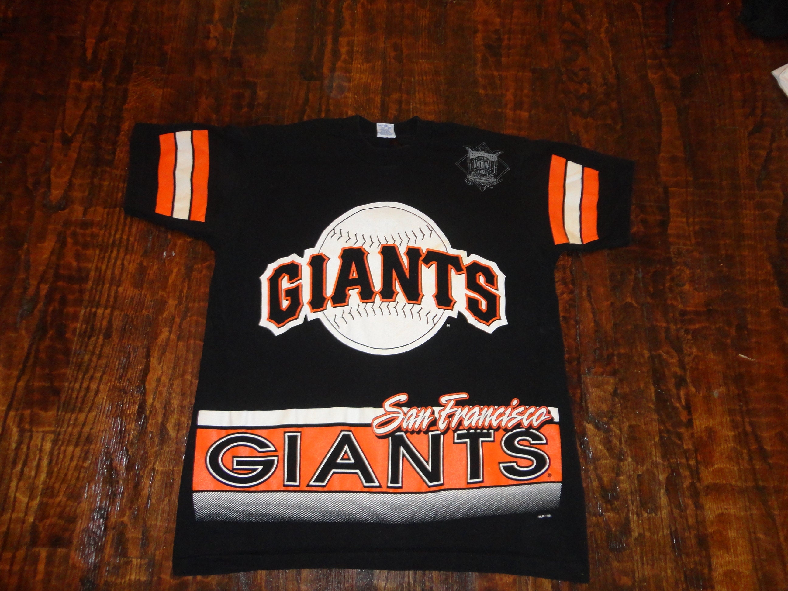 Vintage 90's San Francisco Giants AOP All Over Print T Shirt L - Etsy