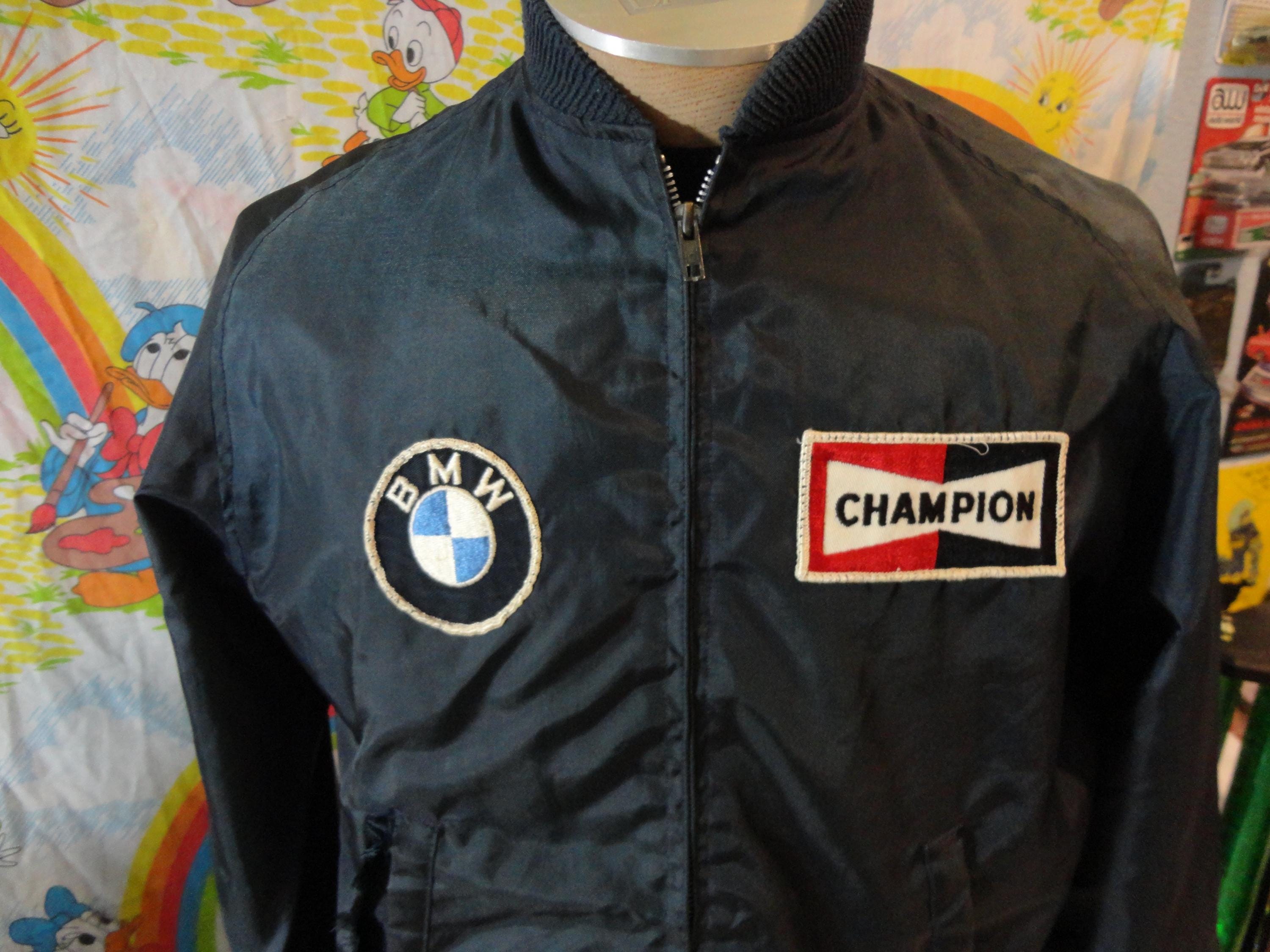 Vintage Champion Official Racing Spark Plug Windbreaker Jacket