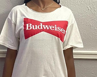 80s USA製　Budweiser vintage BEER tee Budweiser Vintage Tee » New Arrivals » Vintage Heavyweight T
