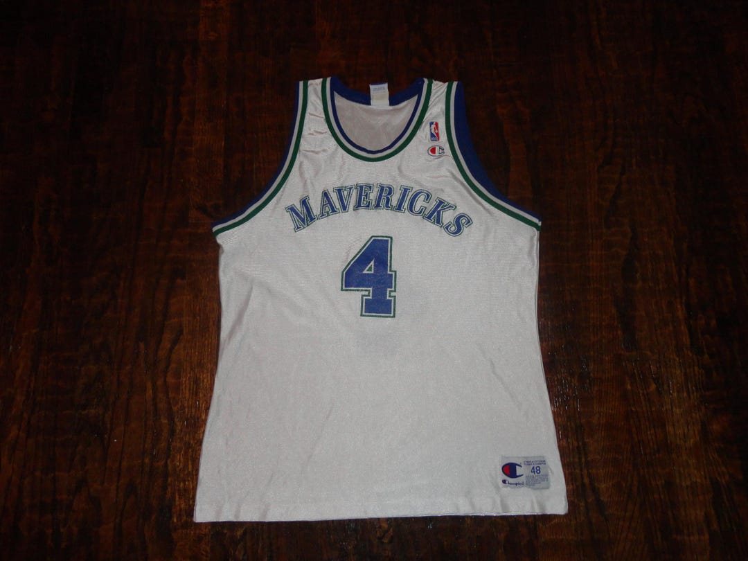 Vintage 90's Dallas Mavericks Michael Finley Jersey Size 48 - Etsy
