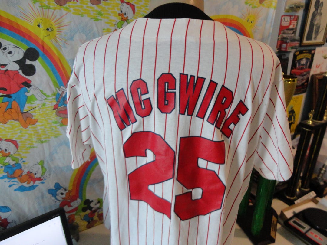 カージナルス マグワイア バッティングジャージ Vintage St. Louis Cardinals MLB Mark Mcgwire Majestic Baseball