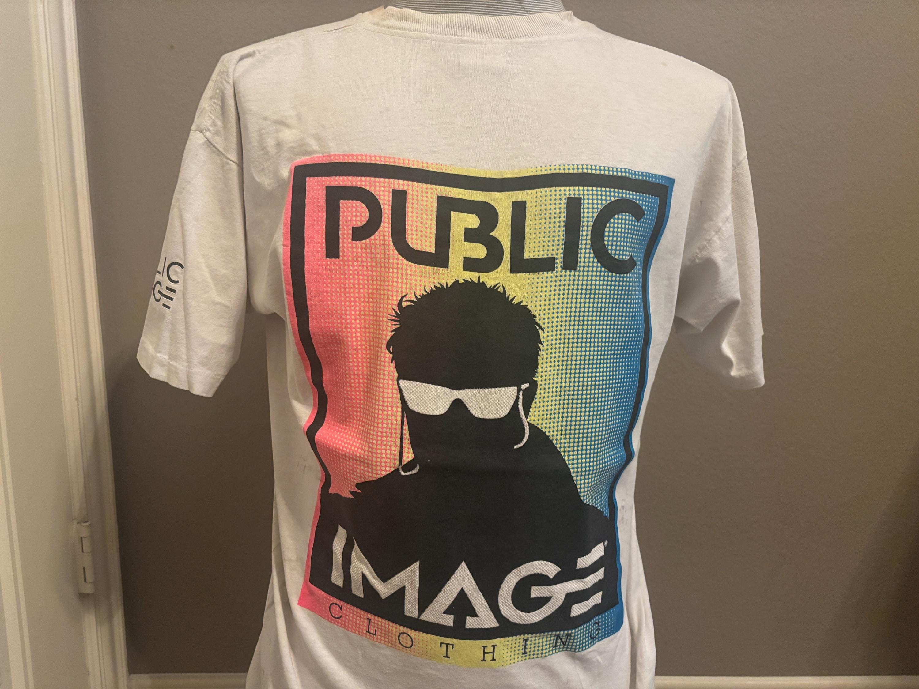 Public Image Ltd　Tシャツ　古着　ヴィンテージ　90s Vintage 90s Public Image Clothing Shirt Size XL Vintage Surf