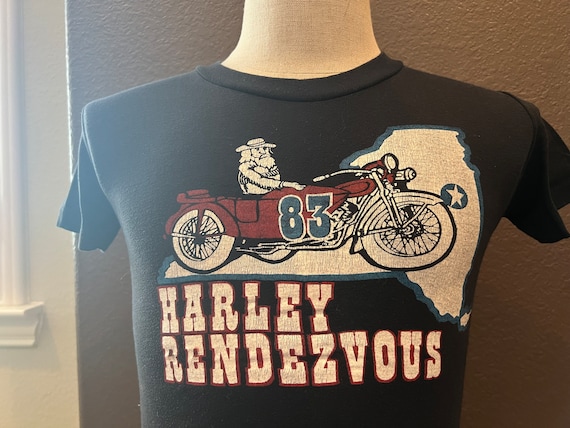 Vintage 80's 1983 Harley Rendezvous Motorcycle Ne… - image 1