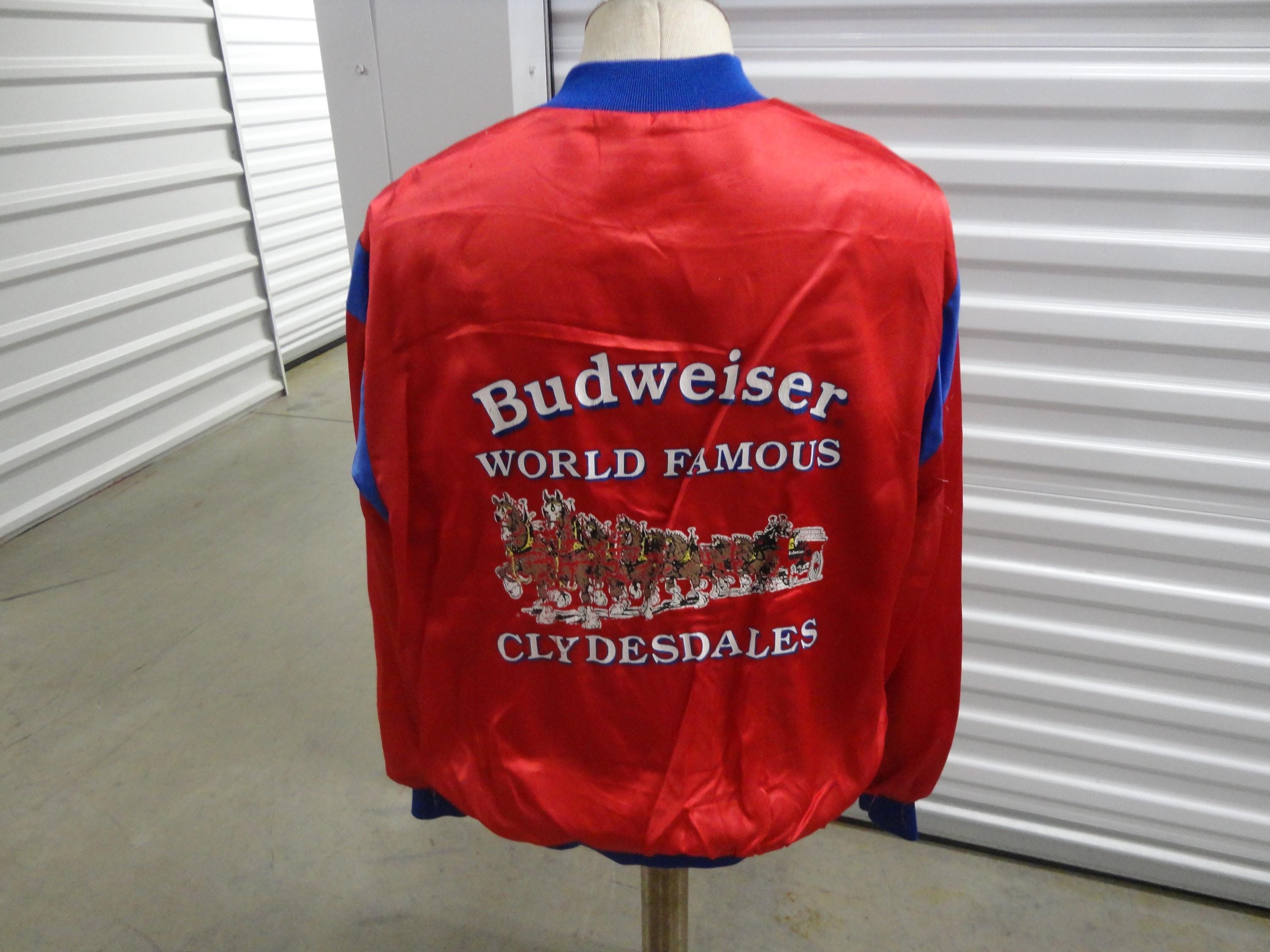 Budweiser Jacket - Etsy Canada Budweiser Jacket - Etsy Canada