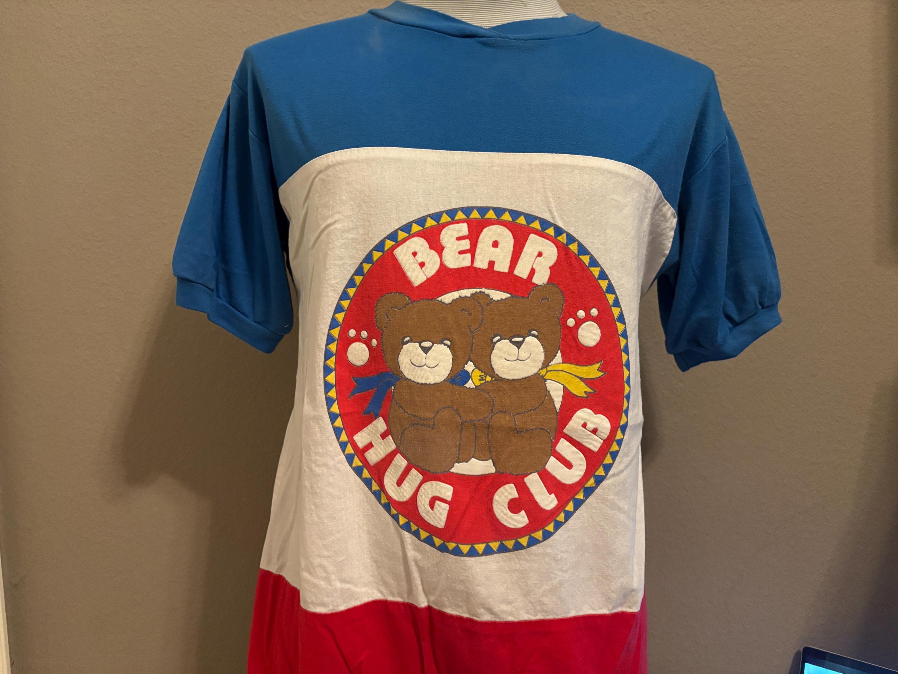 【XL】LVERSE「BEAR HUG」TEEとCD Vintage 90's Bear Hug Club Teddy Bear Cute T-shirt M - Etsy