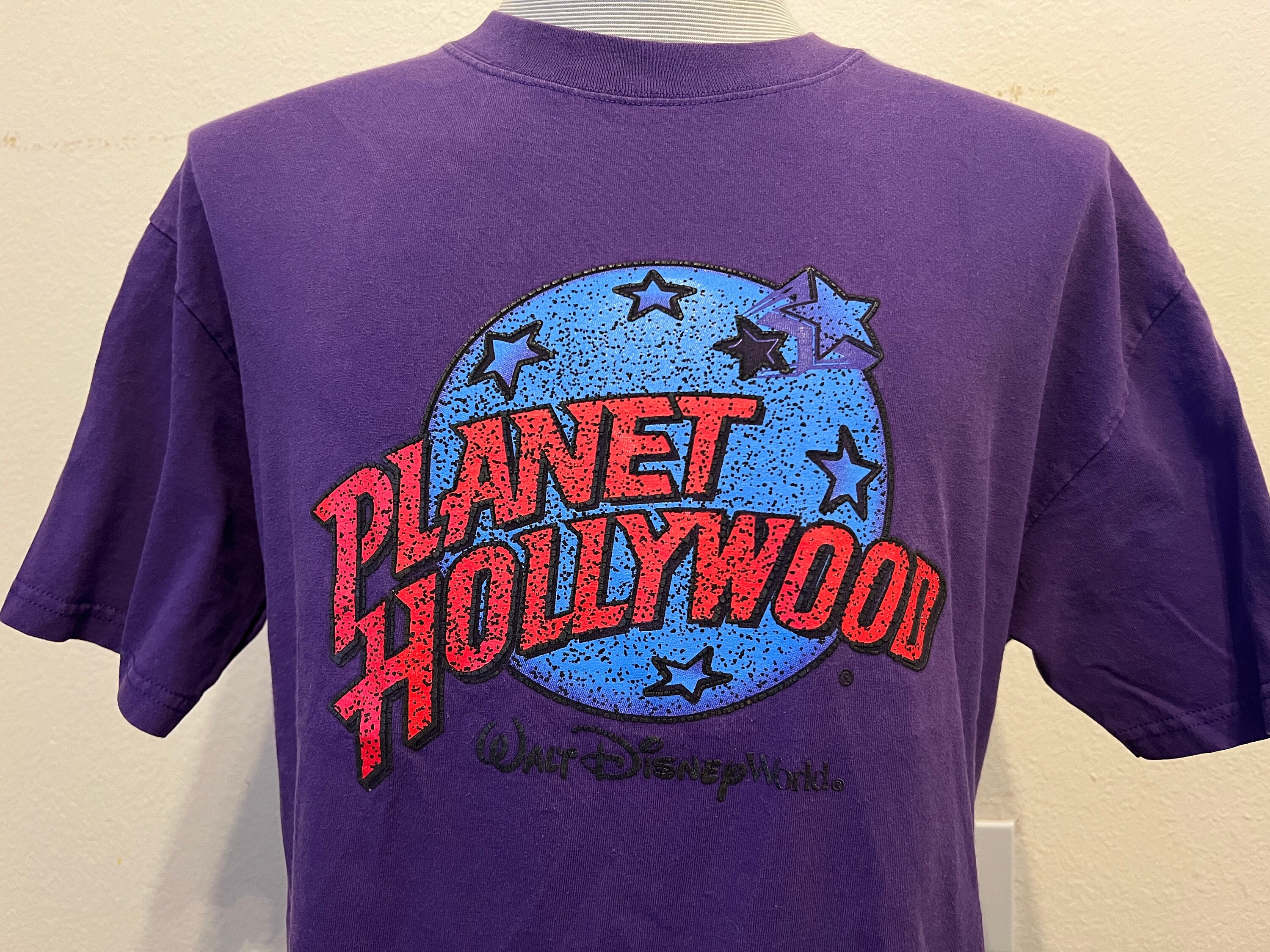 90s Planet Hollywood TシャツDisney Vintage 90s Planet Hollywood T Shirt Small - Etsy