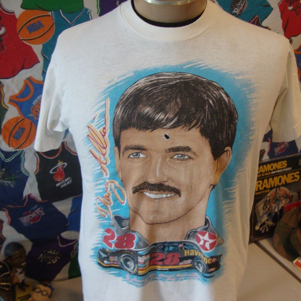 Vintage 90's Davey Allison Winston Cup Nascar Racing T Shirt Size M