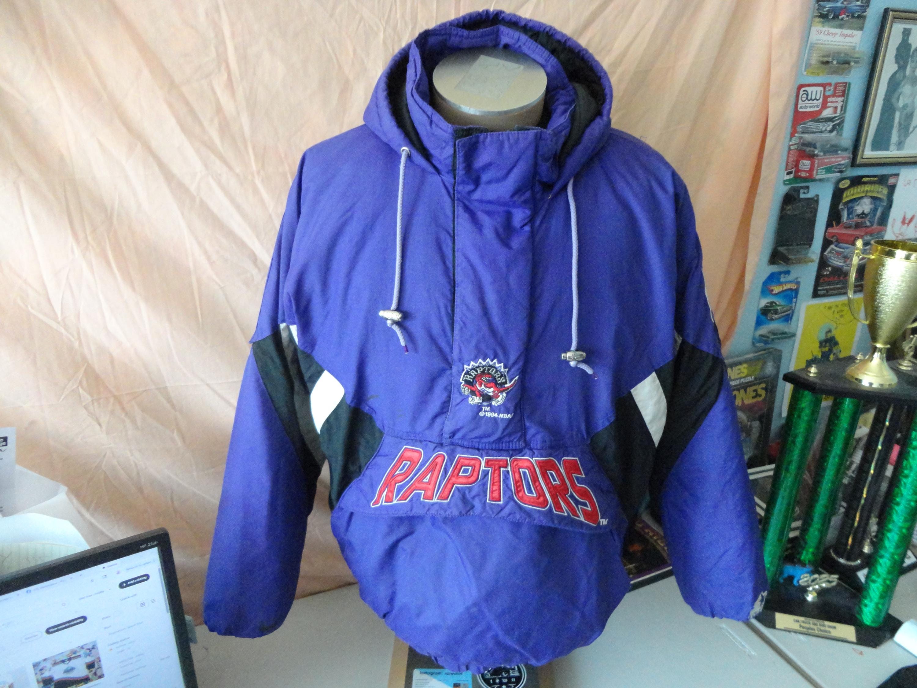 Vintage 90's Toronto Raptors NBA Basketball 1994 Starter Parka