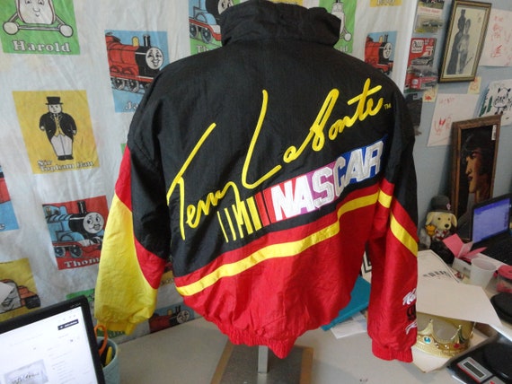 Vintage 90s NASCAR Kelloggs Racing Terry Labonte Full Zip Jacket M