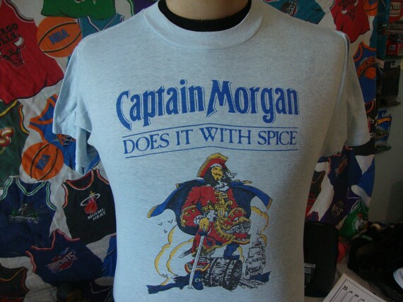 Captain Morgan Spiced Rum T Shirt Size 
