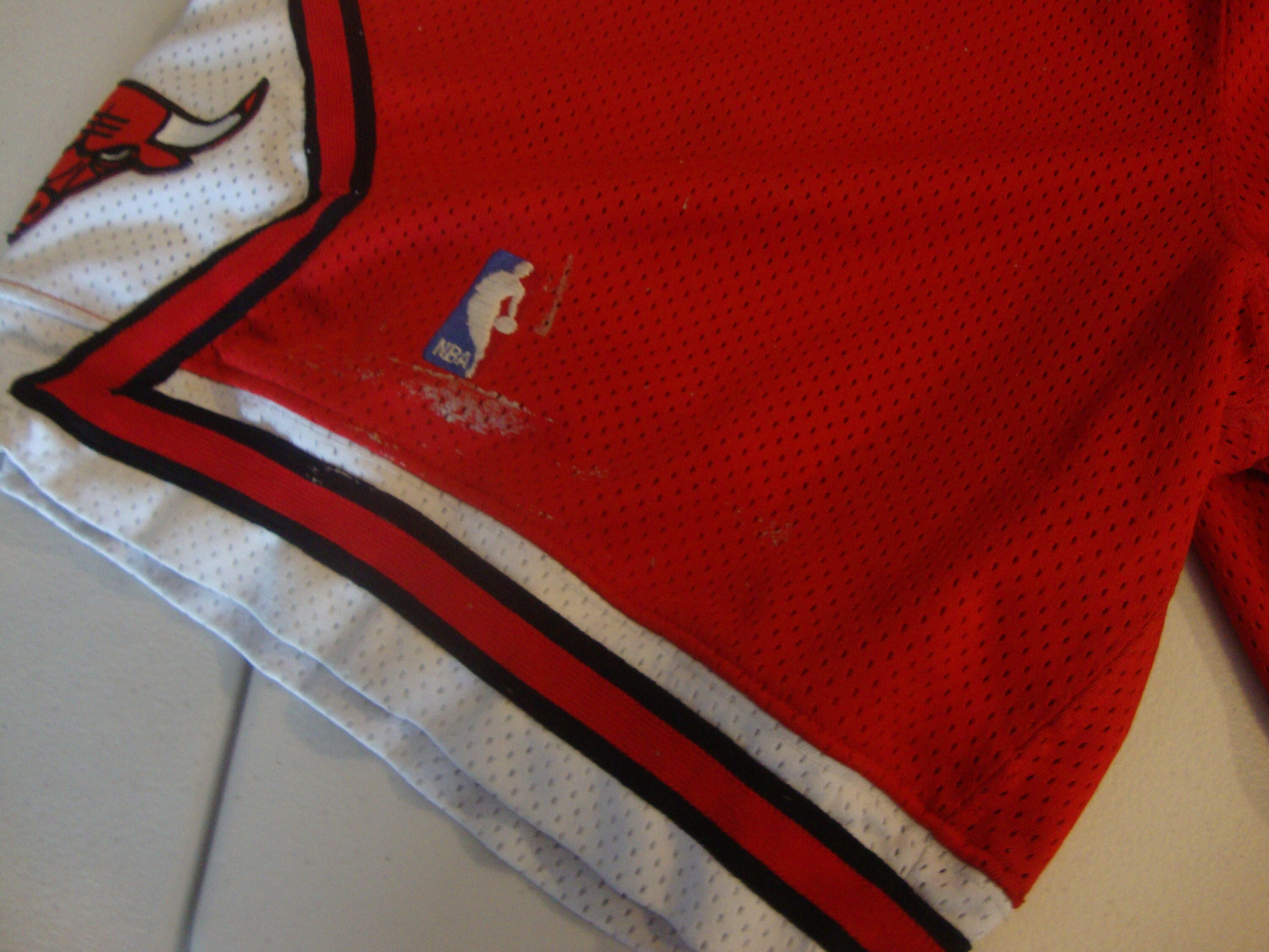Vtg Nike Chicago Bulls NBA Authentic Basketball Shorts Red Sz -  Sweden