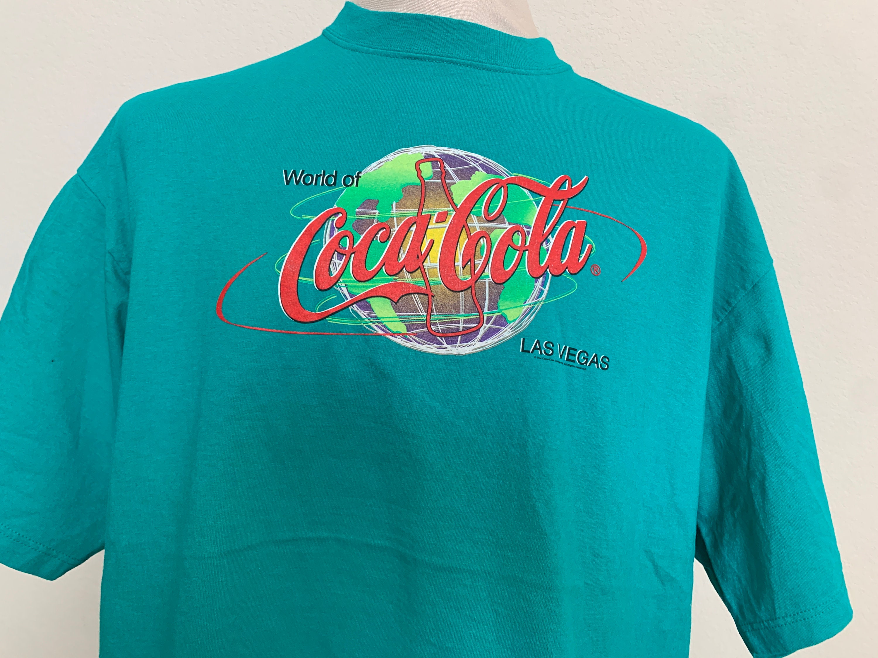 90年代ヴィンテージ ワールド オブ コカコーラ ラスベガス Tシャツ