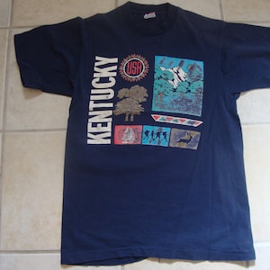 Vintage 90&#39;s Kentucky USA Tourist T Shirt Size M