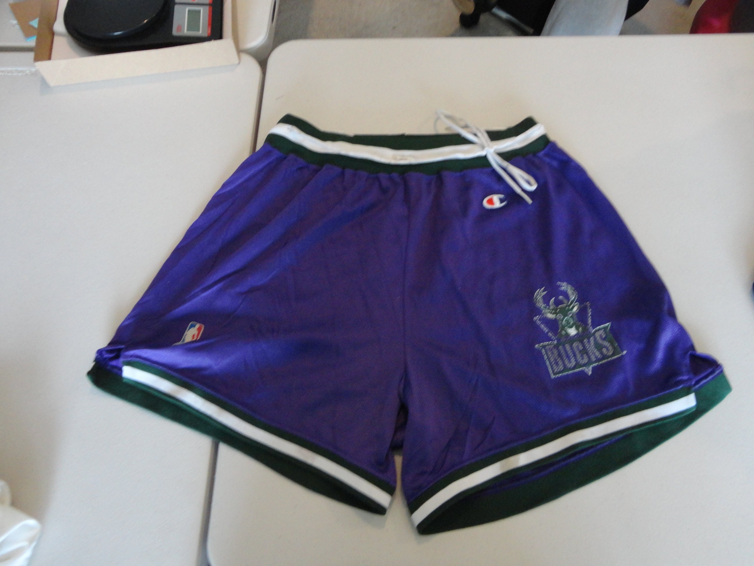 Vintage 90's Milwaukee Bucks Champion Jersey Shorts Size -  Hong Kong