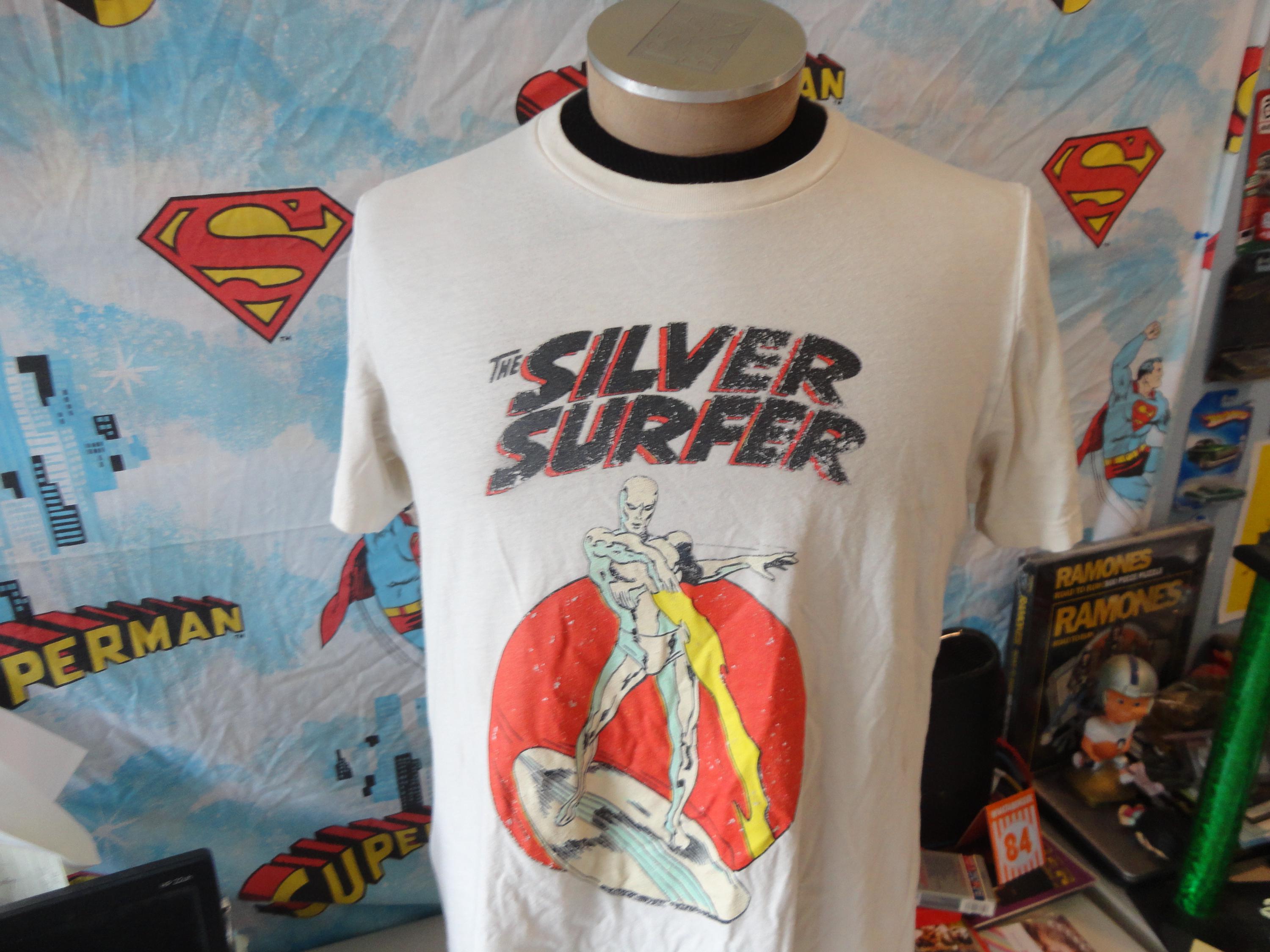 Silver Surfer T Shirt Vintage - Etsy