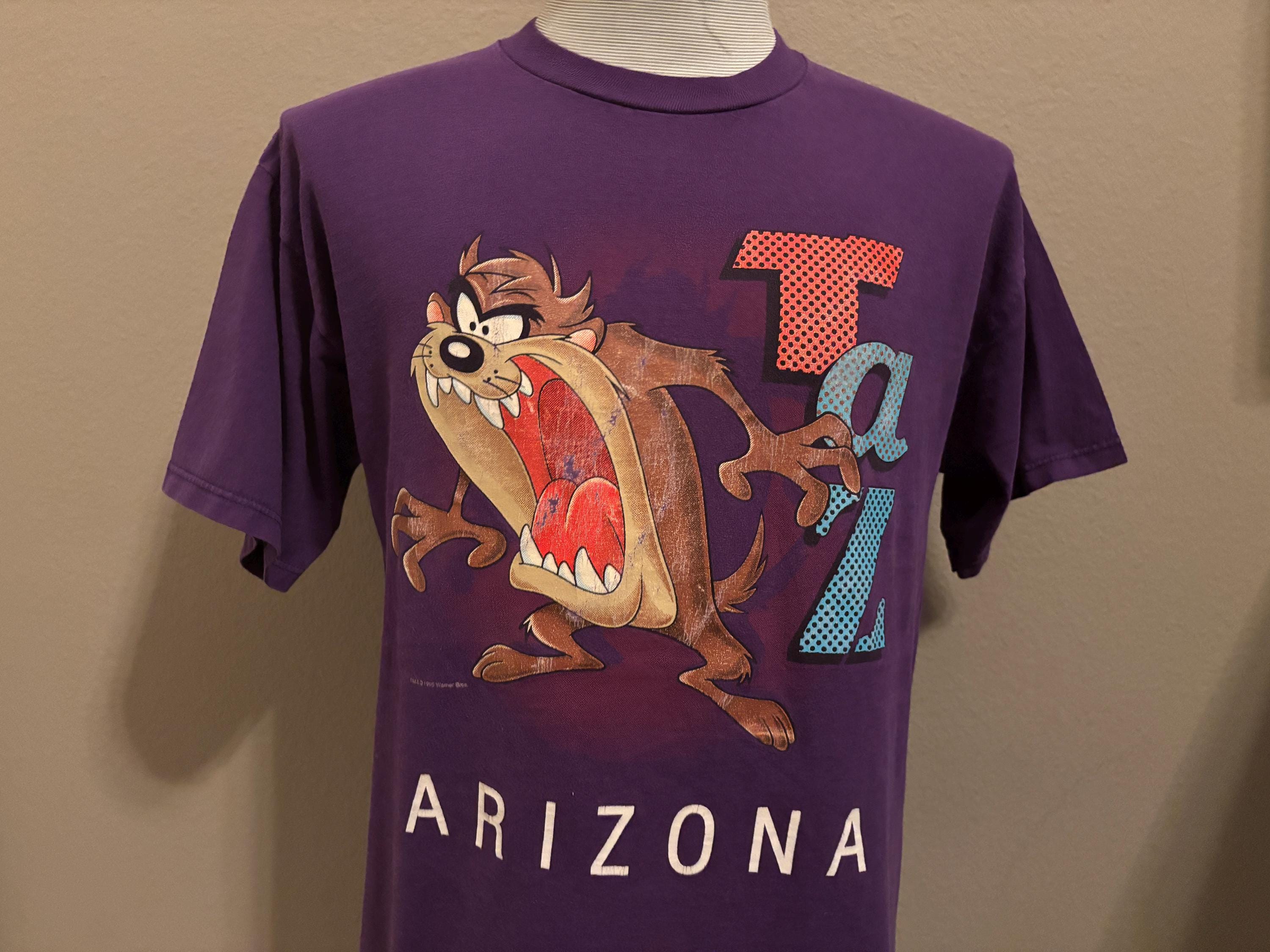 Vintage 90's Warner Bro's Tasmanian Devil Looney Tunes TAZ Arizona