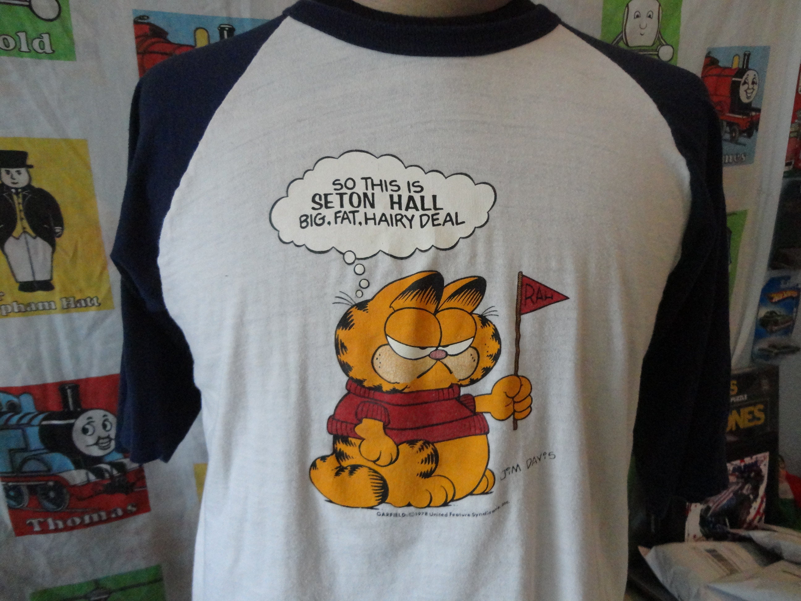 Garfield Est 1978 Felpa Adulto Unisex (S) - acquista su