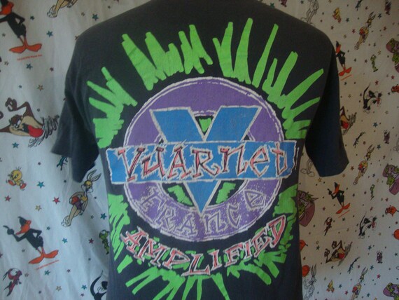 Vintage 80's VUARNET France black amplified T Shir