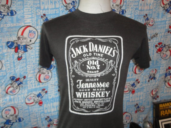 Vintage 80s Jack Daniels Whiskey Liquor Soft thin… - image 1