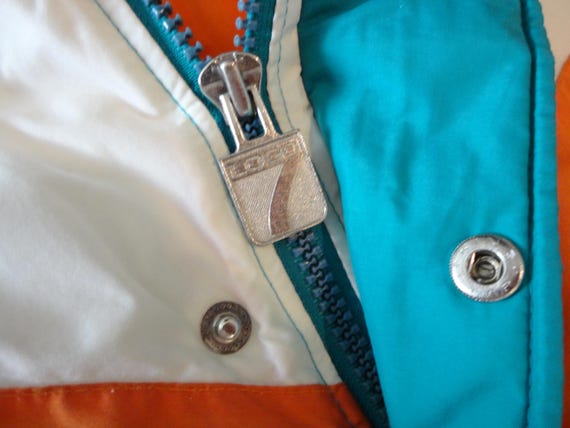 Vintage 90's Miami Dolphins NFL Logo 7 Parka Jacket XL - Etsy