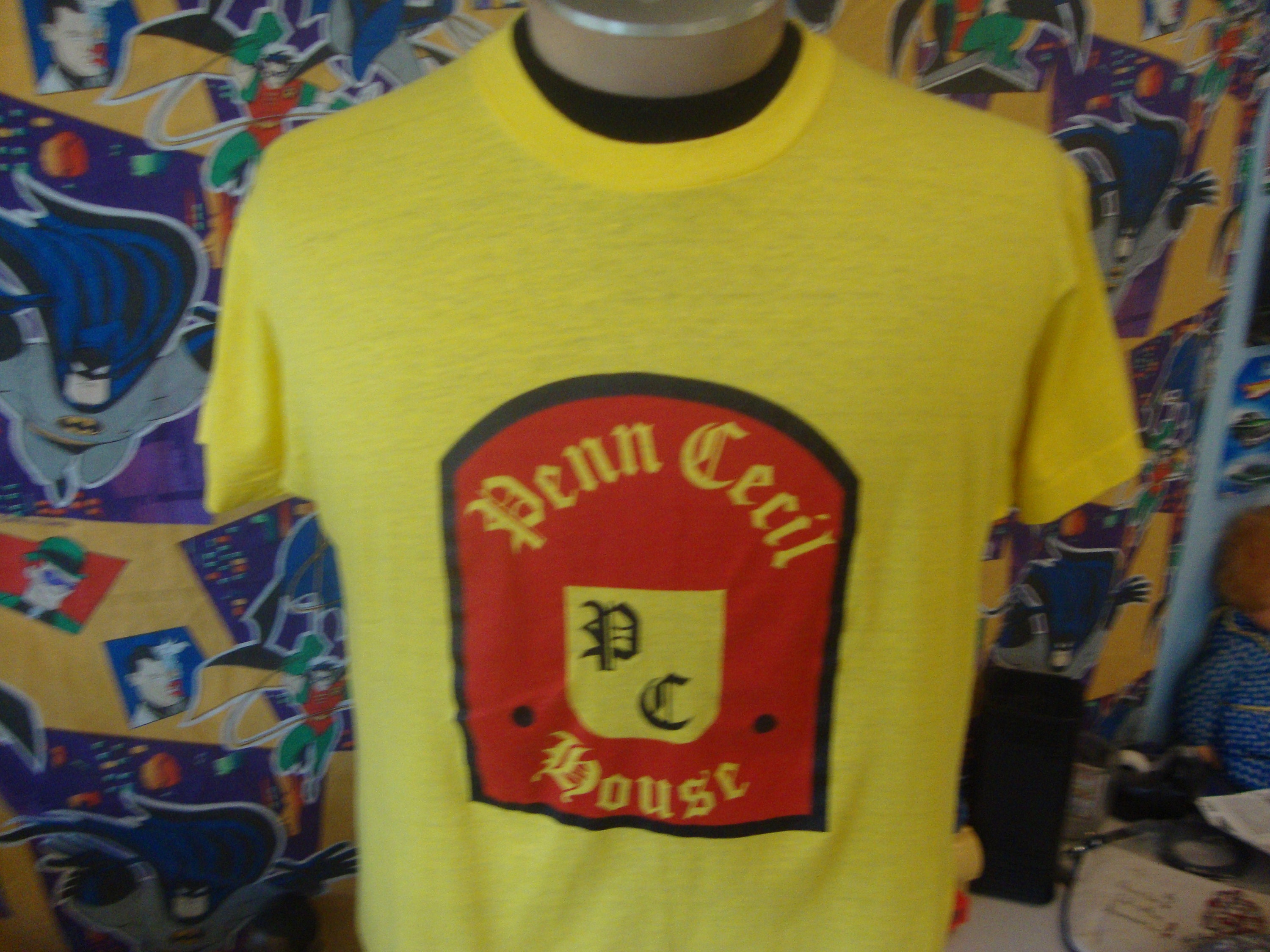 Vintage 80\'s Penn Cecil House Soft Thin T Shirt L - Etsy Denmark