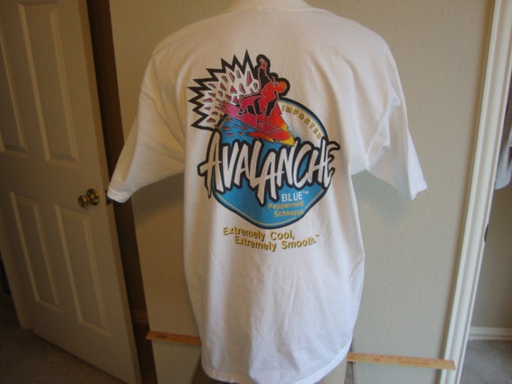 Vintage 90's Join The Avalanche Blue Extreme Team… - image 2