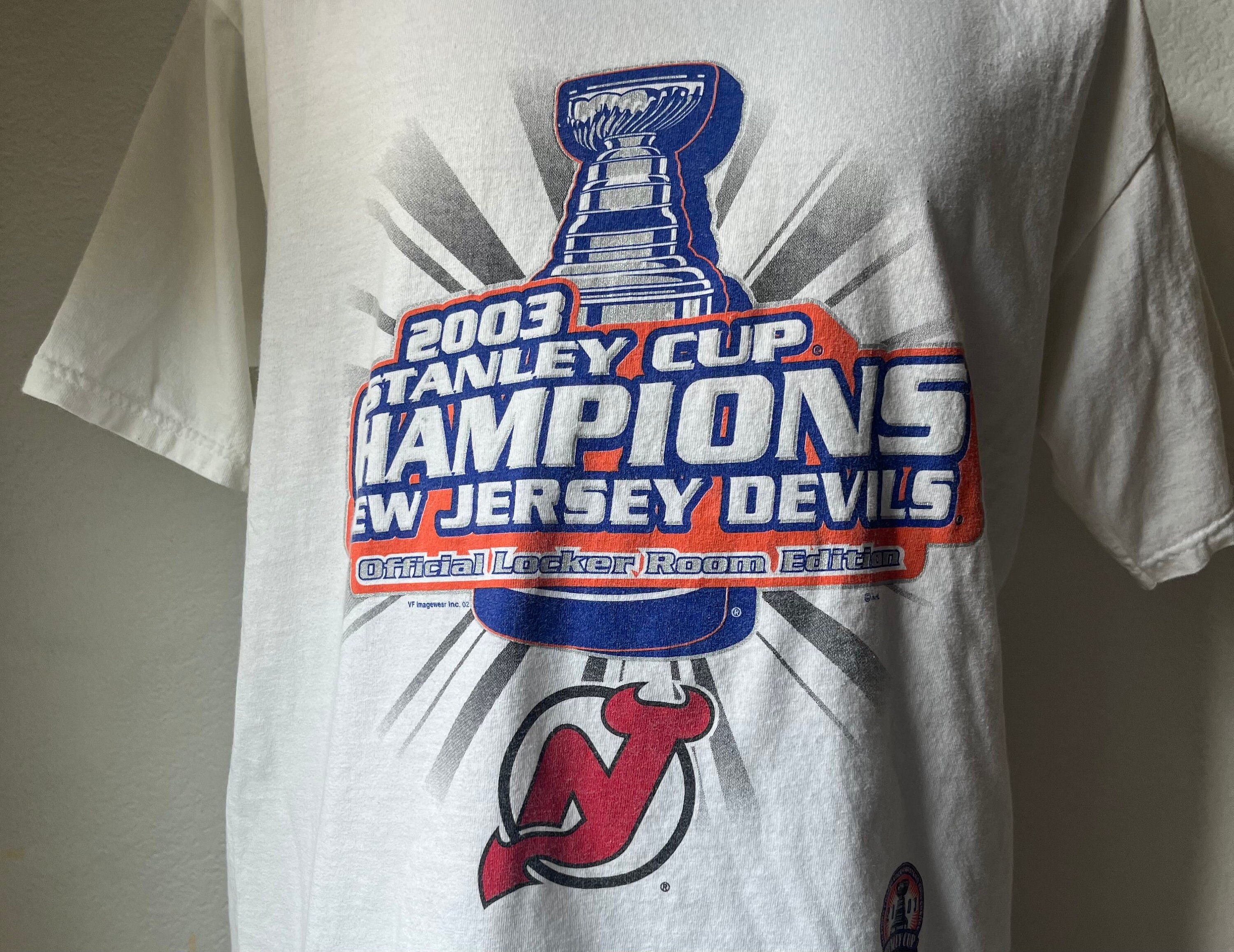 1995 NJ Devils Stanley Cup Champions Framed Newspaper Front 