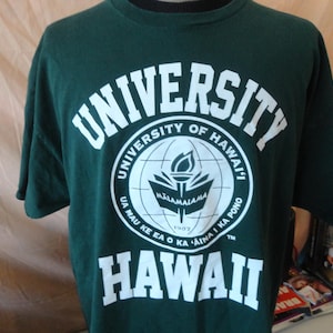 Vintage University of Hawaii - Etsy
