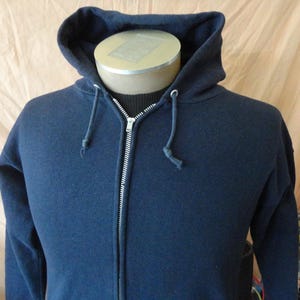 Vintage 70s Zip Hoodie - Etsy