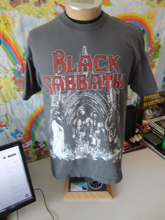 Vintage Black Sabbath 1975 Tour T-Shirt - Men's Unisex Size XL