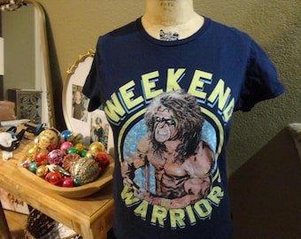 ヴィンテージ アルティメット ウォリアー レスリング WWF Tシャツ M