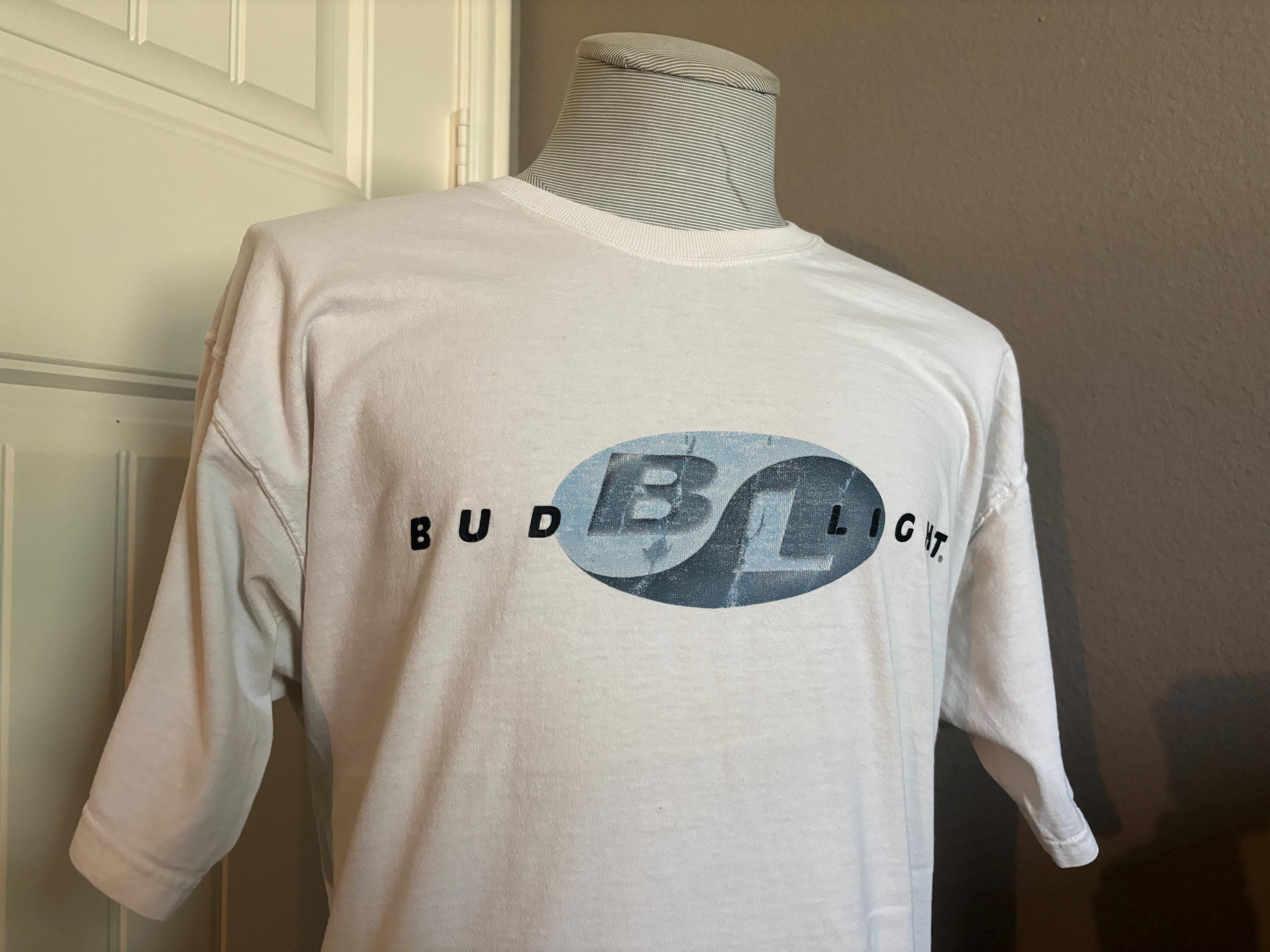 90s Bud Light Shirt - Etsy