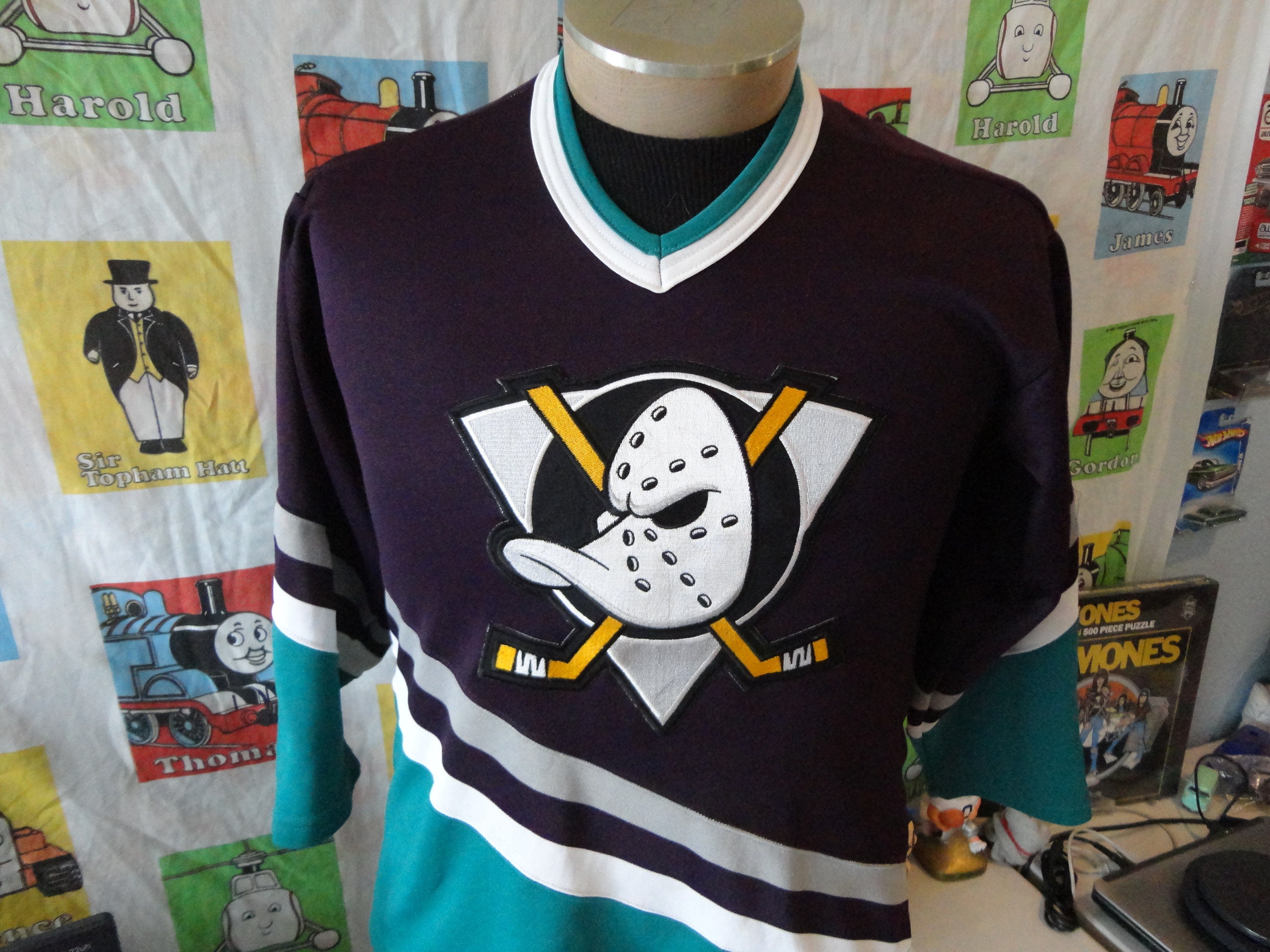 Unisex Children Anaheim Ducks Jersey NHL Fan Apparel & Souvenirs for sale