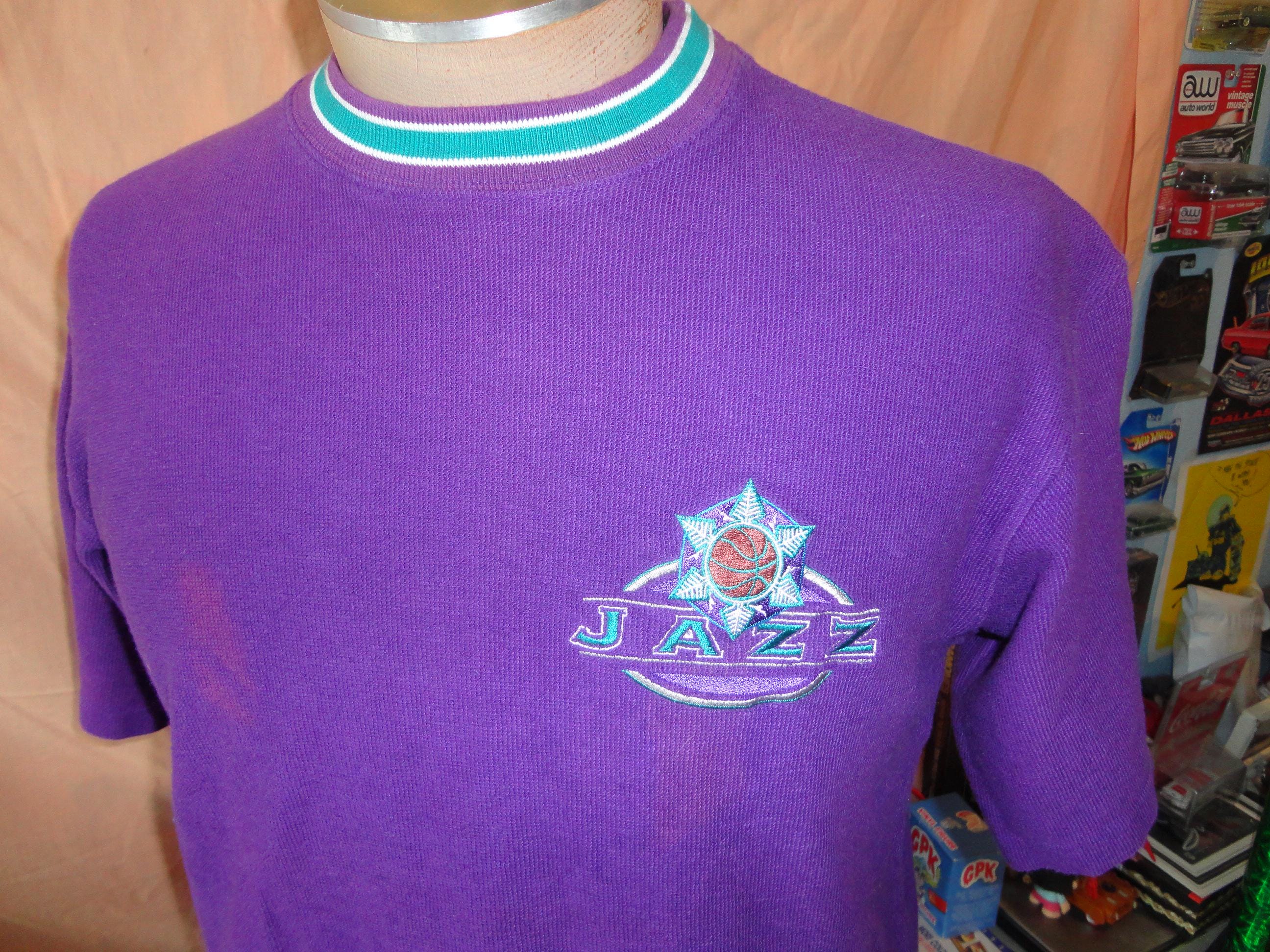 90s Utah Jazz Tshirt - Etsy