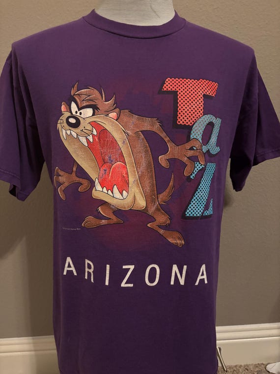 Vintage 90's Warner Bro's Tasmanian Devil Looney Tunes TAZ Arizona