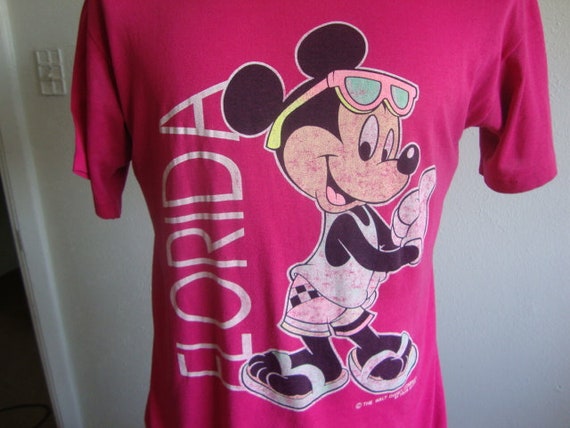 ディズニー　ビンテージ Tシャツ 80 昭和 ヴィンテージ 1980年代 80年代 ディズニーワールド オンアイス