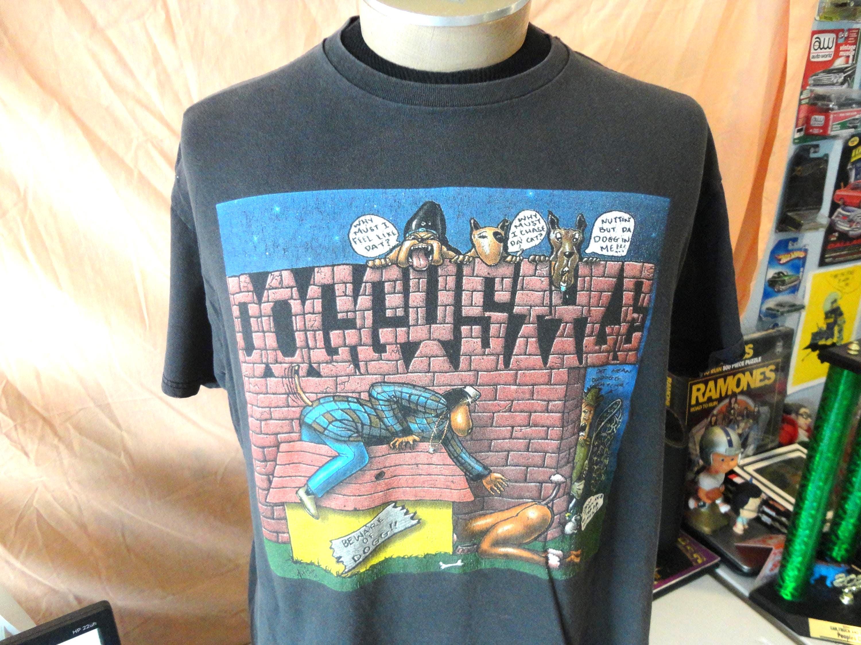 Snoop Dogg Doggy Style Album Death Row Records Rap Hip Hop Tee T 