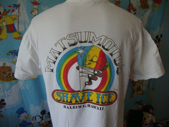 Vintage 90's Matsumoto's Shave Ice Haleiwa Hawaii