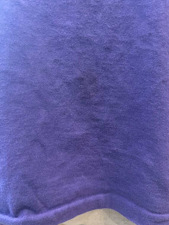 Vintage 90's Speedo Boating Purple T Shirt Size L View 4