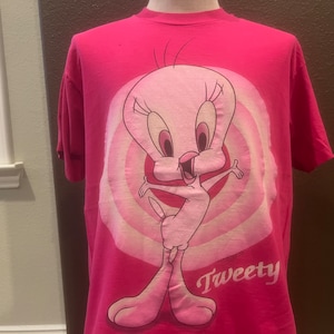 Etsy Tweety - Shirt Pink