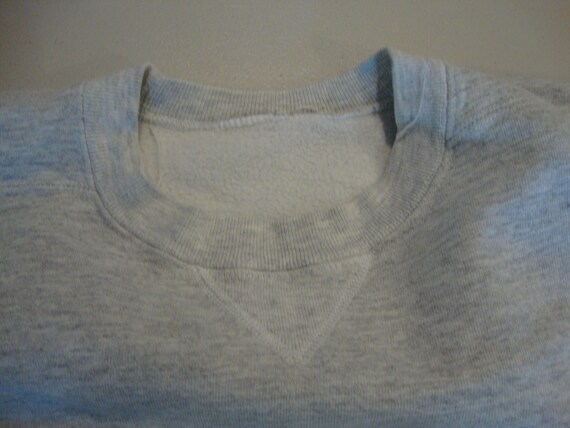 Vintage 90's Champion Gray Crewneck Sweatshirt Si… - image 4