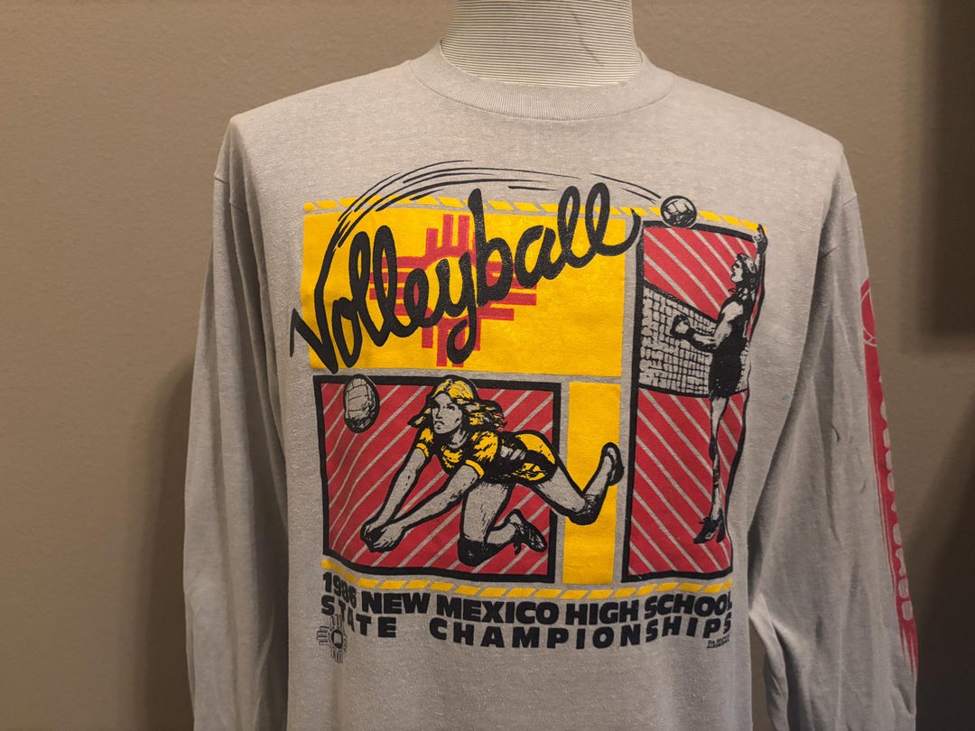 Vintage 80's New Mexico Highschool Volleyball State Champions 1986