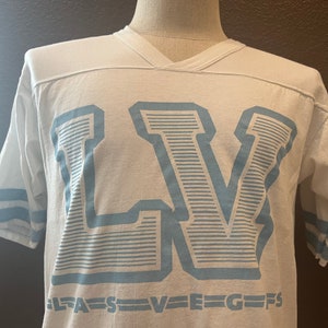 Vintage 80&#39;s Las Vegas White T Shirt Size L