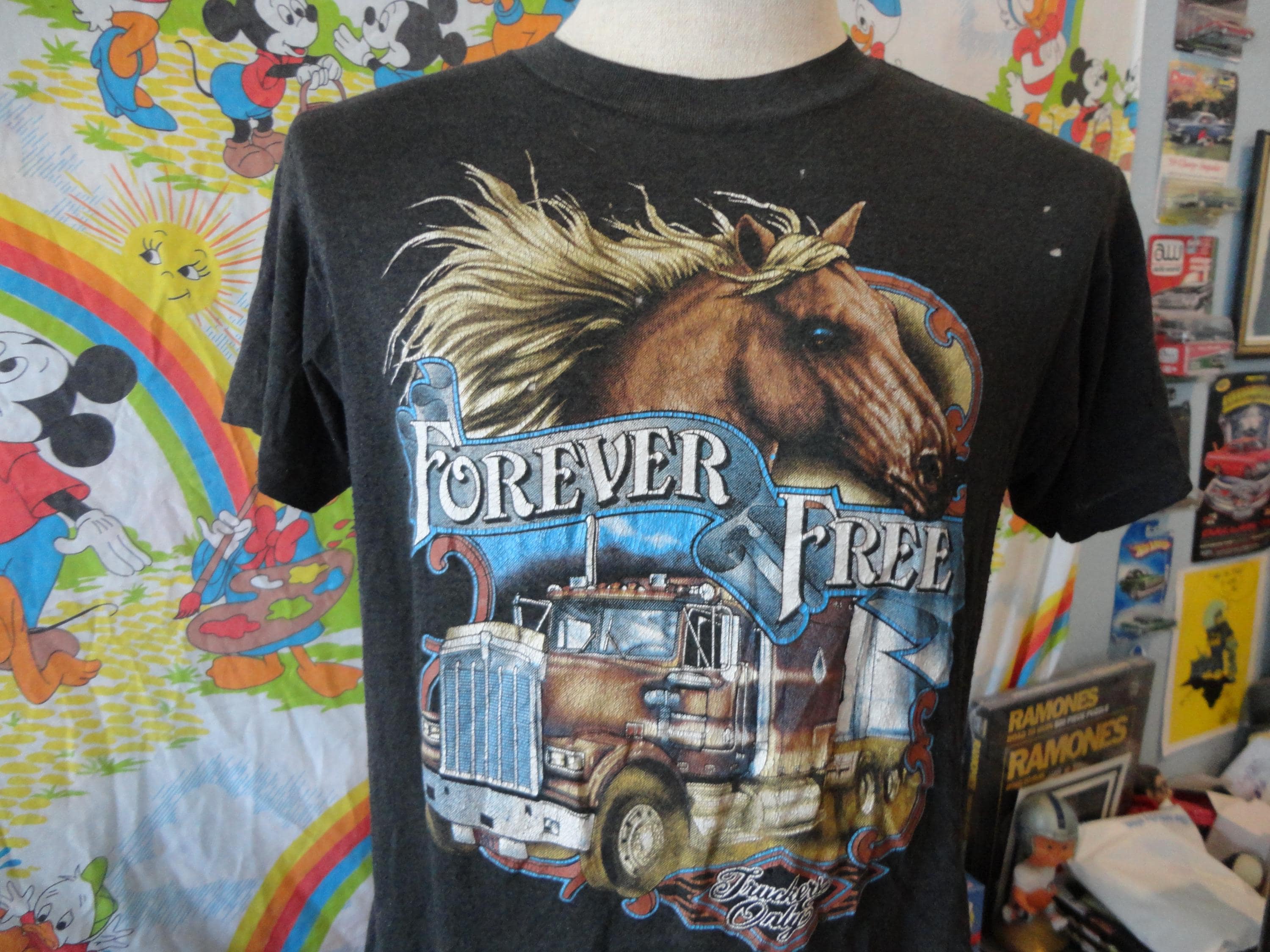 Vintage 3d Emblem Shirt Truckers Only - Etsy Vintage 3d Emblem Shirt Truckers Only - Etsy