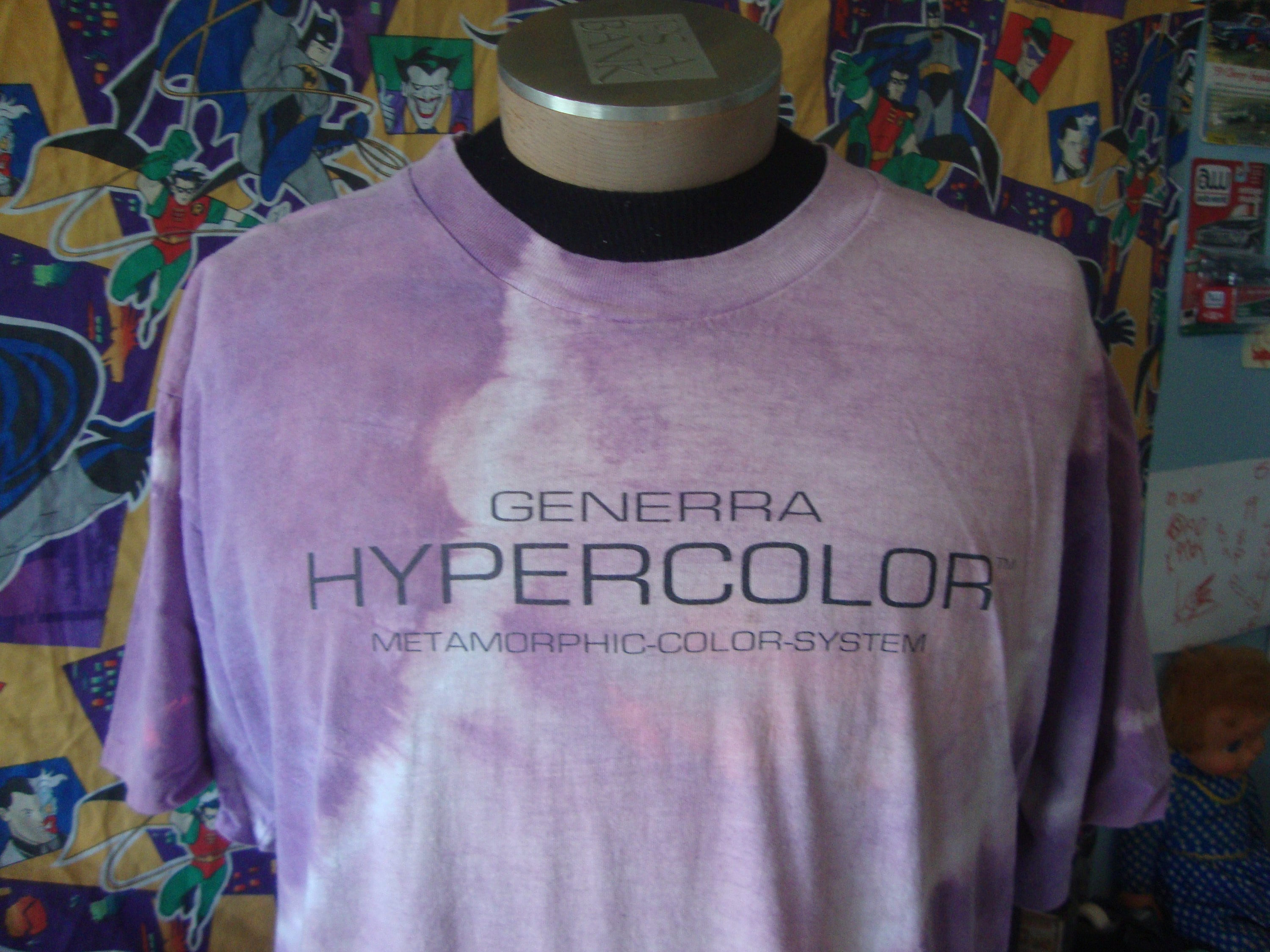 Vintage 90's Hypercolor Generra Tee camiseta hiper color - Etsy España