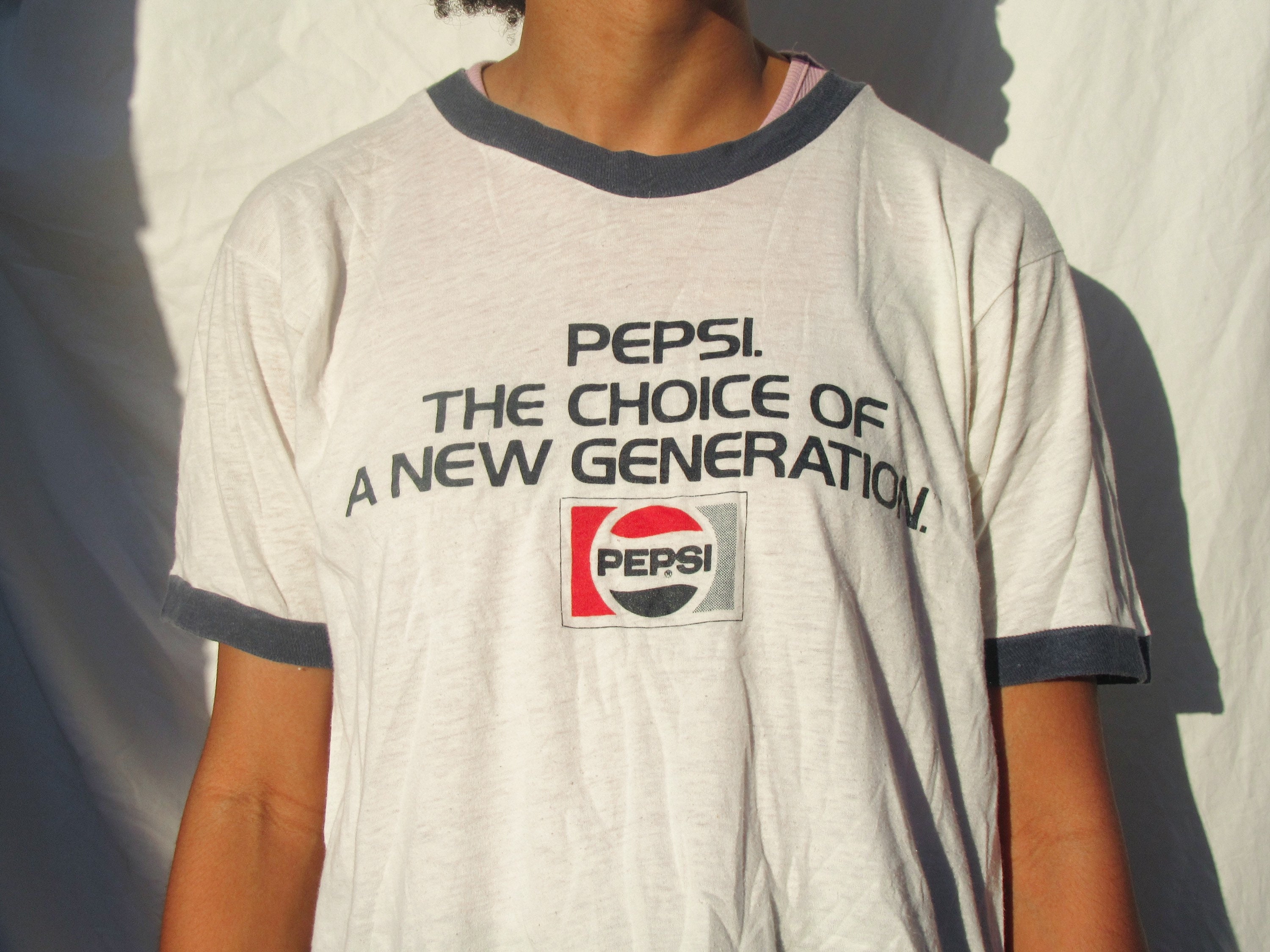 Vintage 80s Pepsi the Choice of a New 