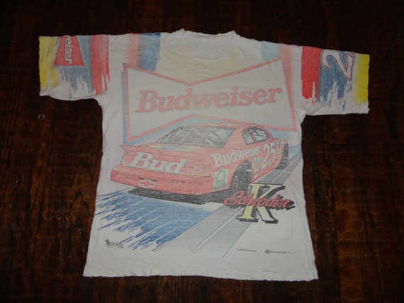 Vintage 1995 Ken Schrader Budweiser Racing AOP 90… - image 1