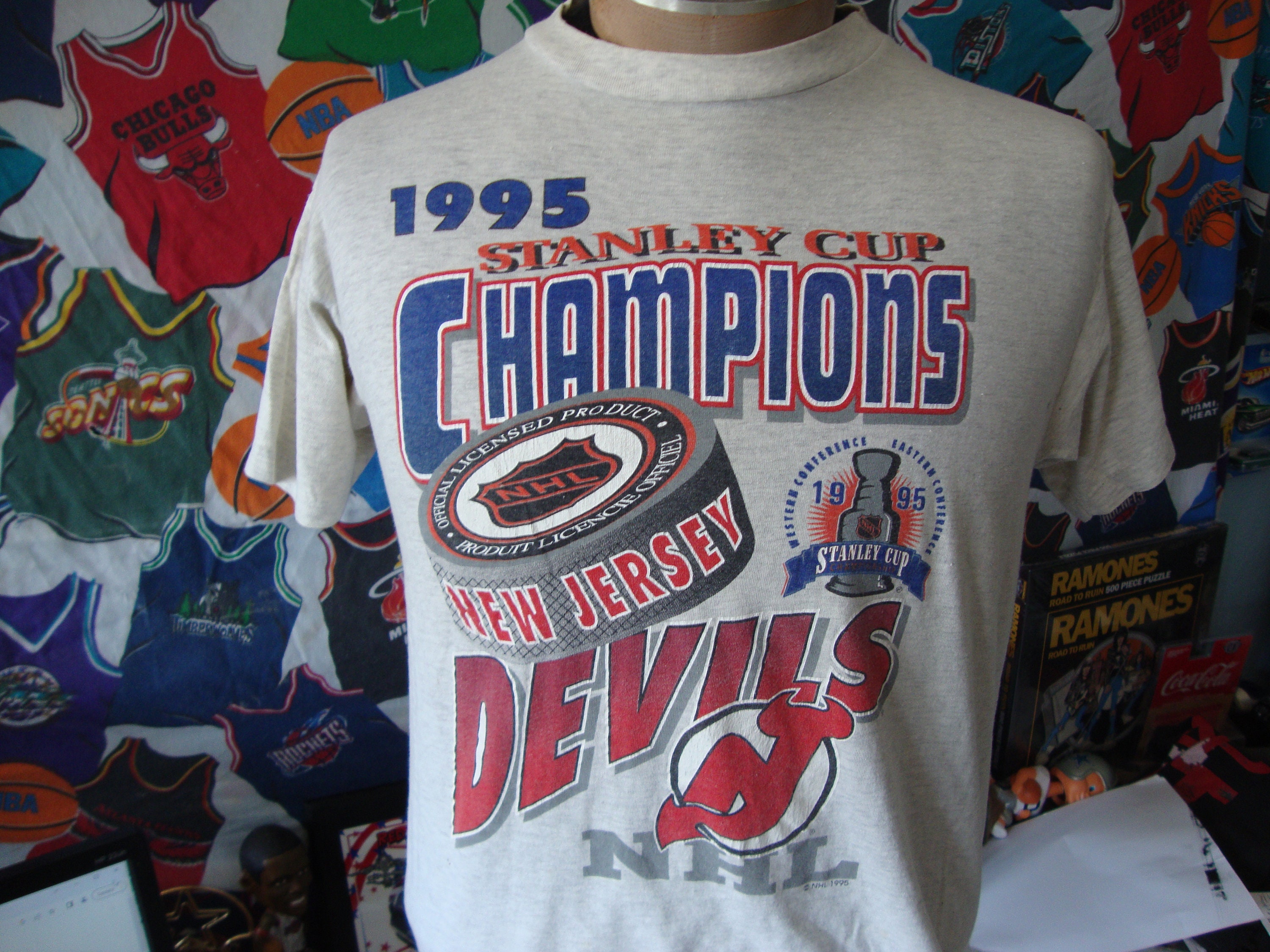 Vintage Starter New Jersey Devils 1995 Stanley Cup Champions