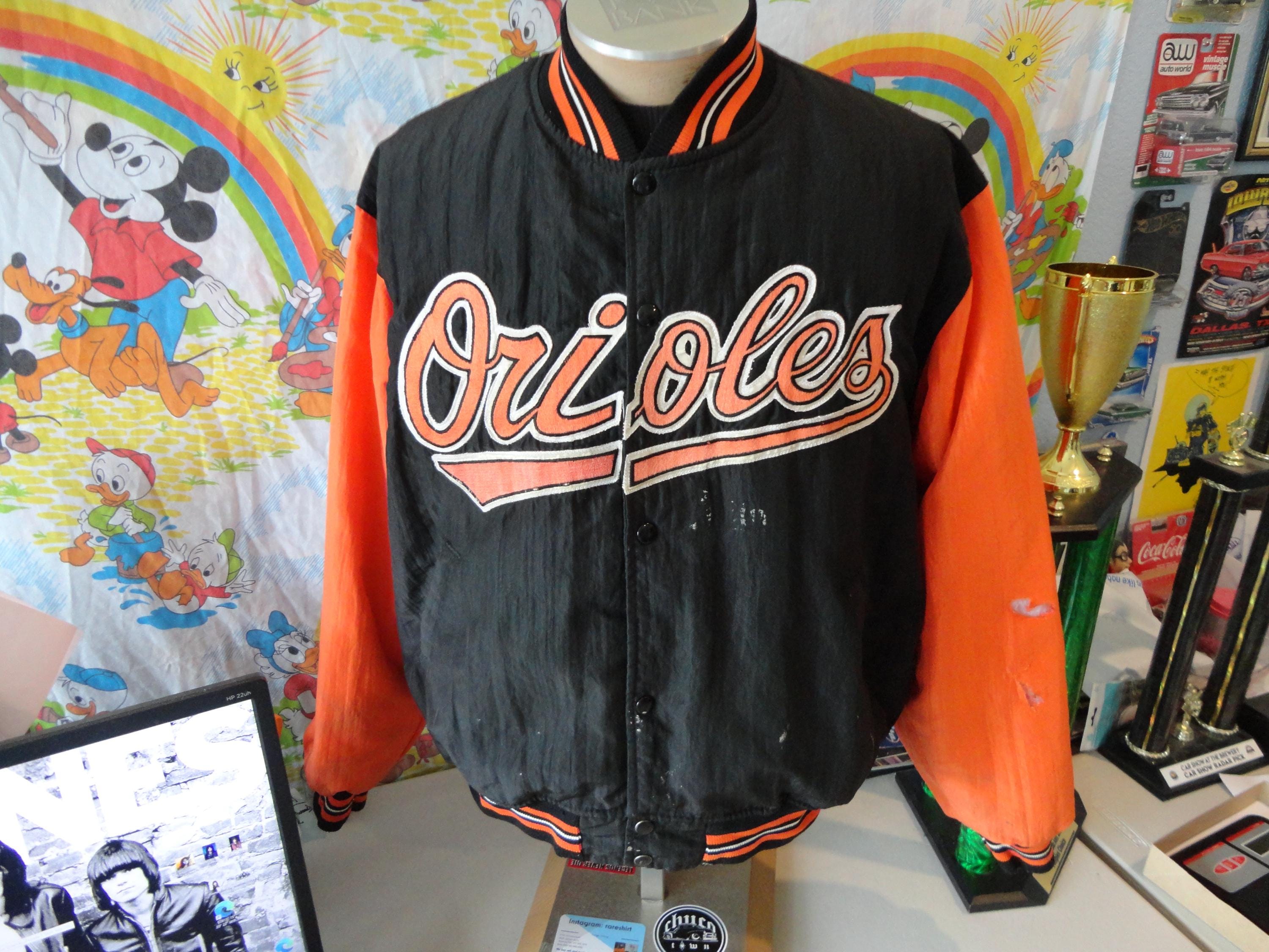 Vintage 90's Baltimore Orioles Baseball Starter Varsity Jacket