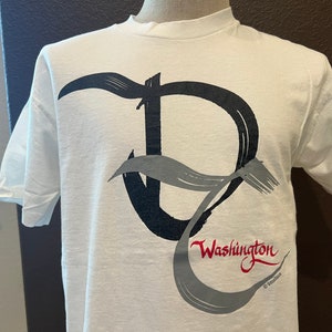 Vintage 90&#39;s Washington D.C. White T Shirt Size L